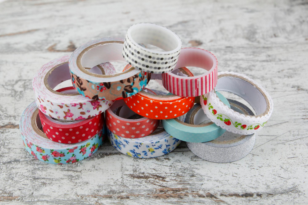 Washi tape rolls