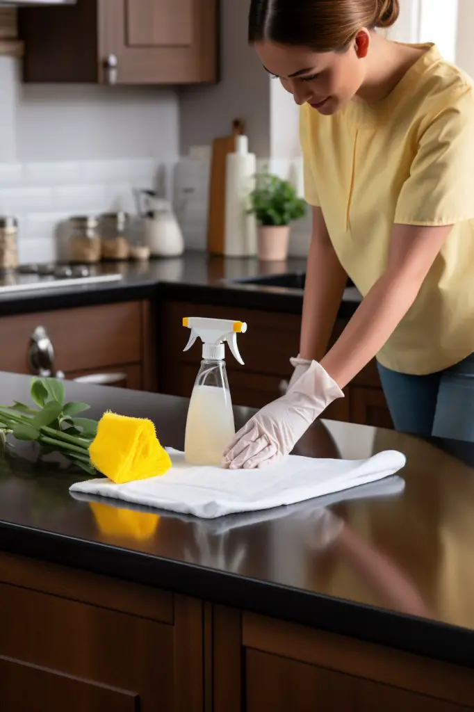 importance of disinfecting countertops
