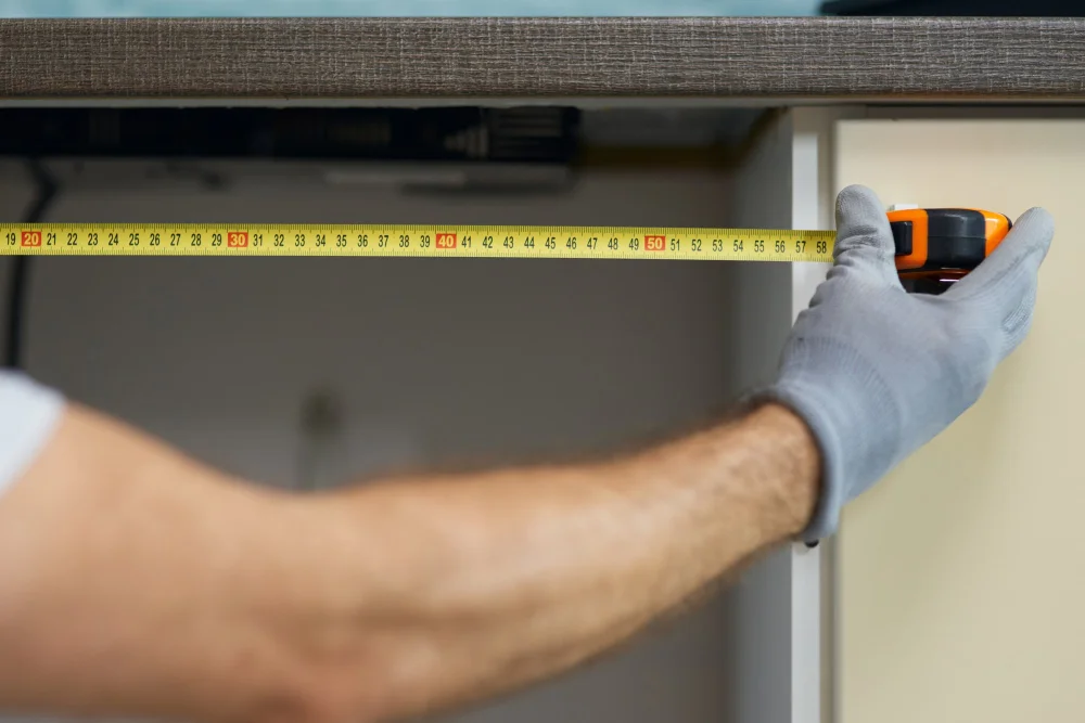 measure current kitchen cabinets