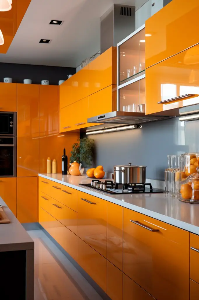 pros and cons of gloss kitchen cabinets