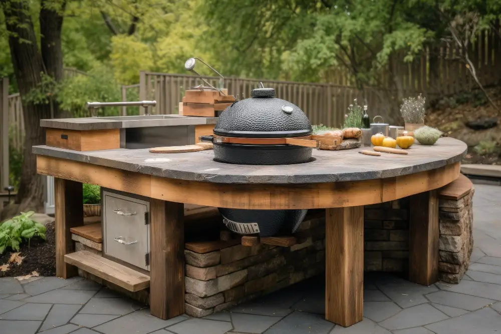quartzite kitchen outdoor durability
