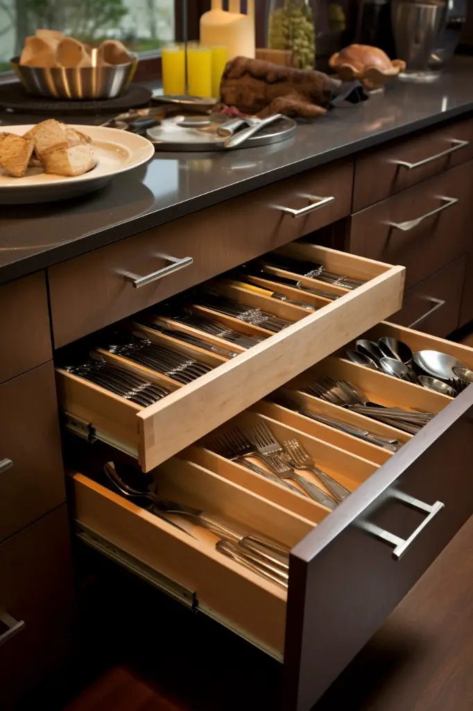 types of kitchen drawers
