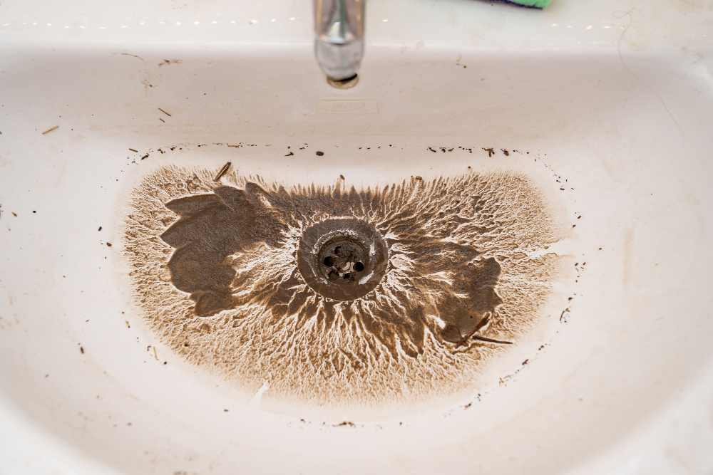 wastewater back into sink