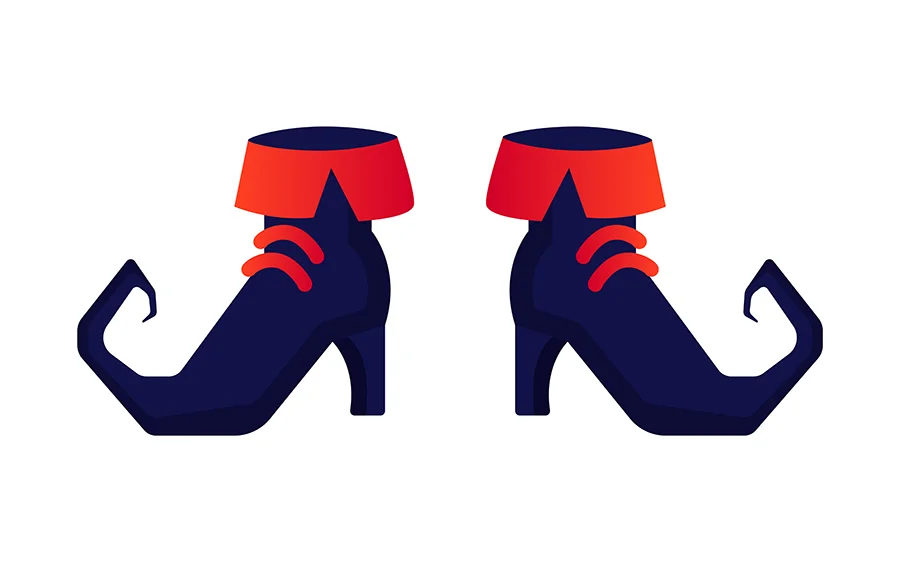 witch shoes