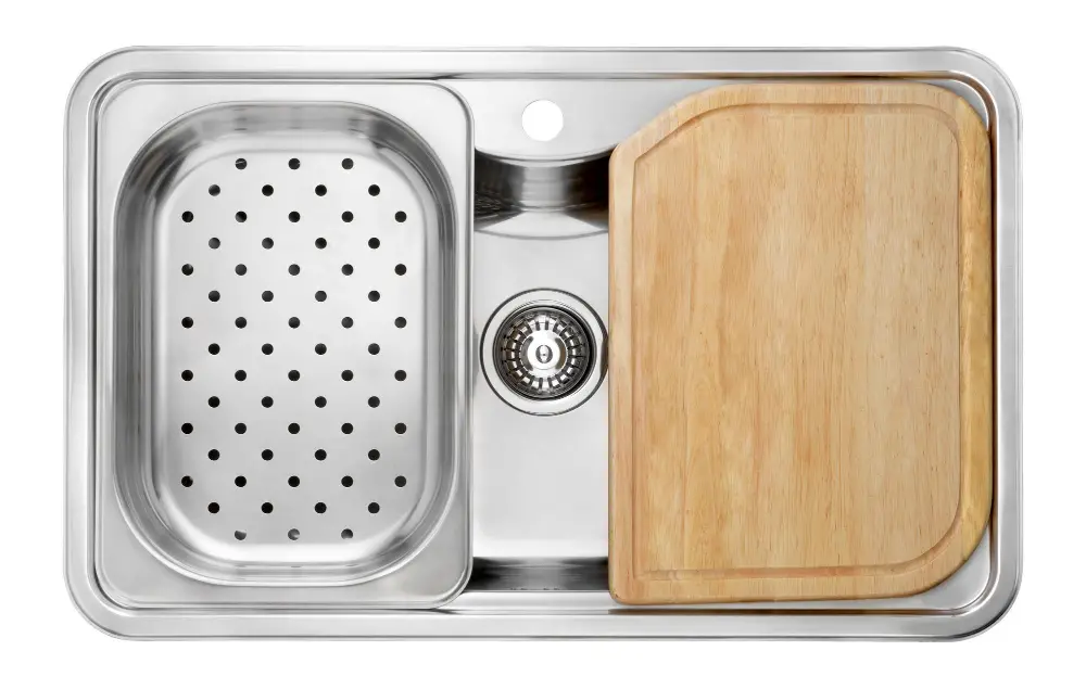 wooden cutting boards conceal sink