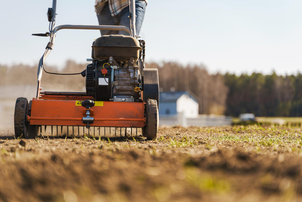 Aerate and Control Weeds