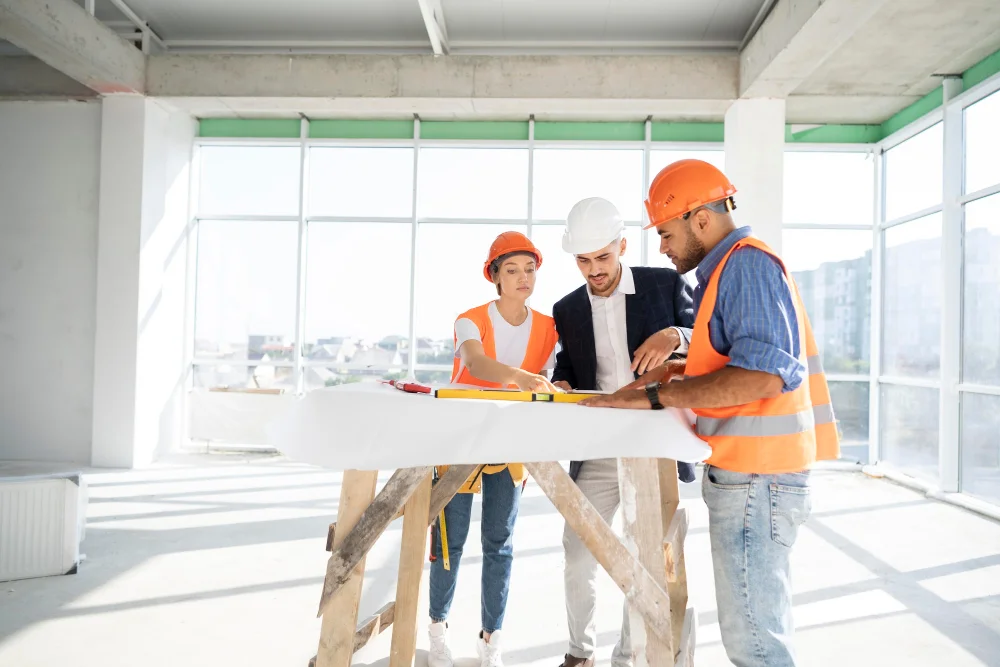 Architects and Engineers working together Kitchen Remodeling