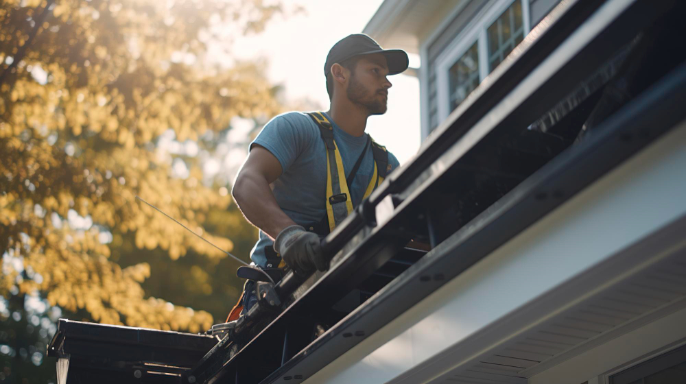 Clean Gutters and Downspouts