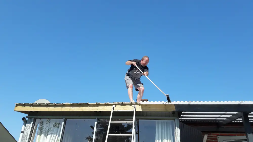 Clear Away Any Debris from the Roof