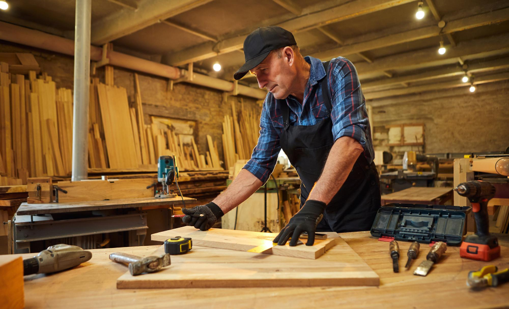 Custom-Made Rustic Kitchen Cabinets Maker