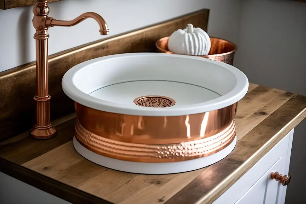 Customization Option for Copper Kitchen Sink