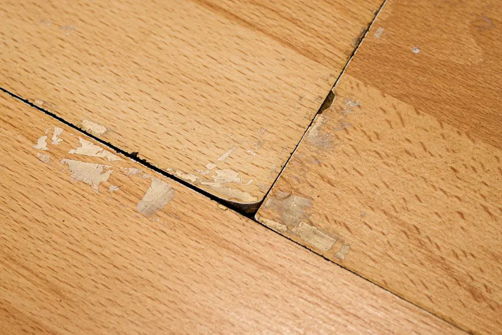 Disadvantages of Laminate Flooring Damaged