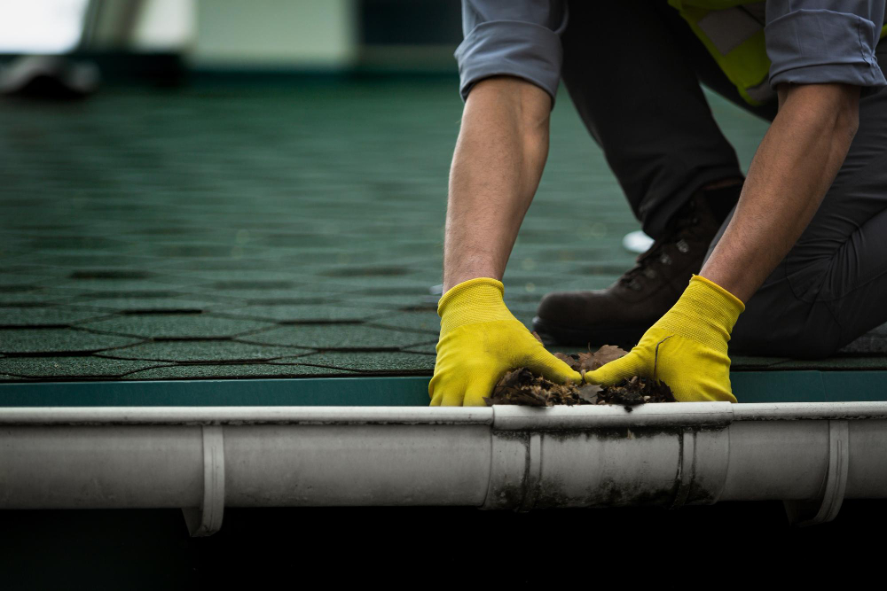 Keep Gutters Clear of Dirt and Debris