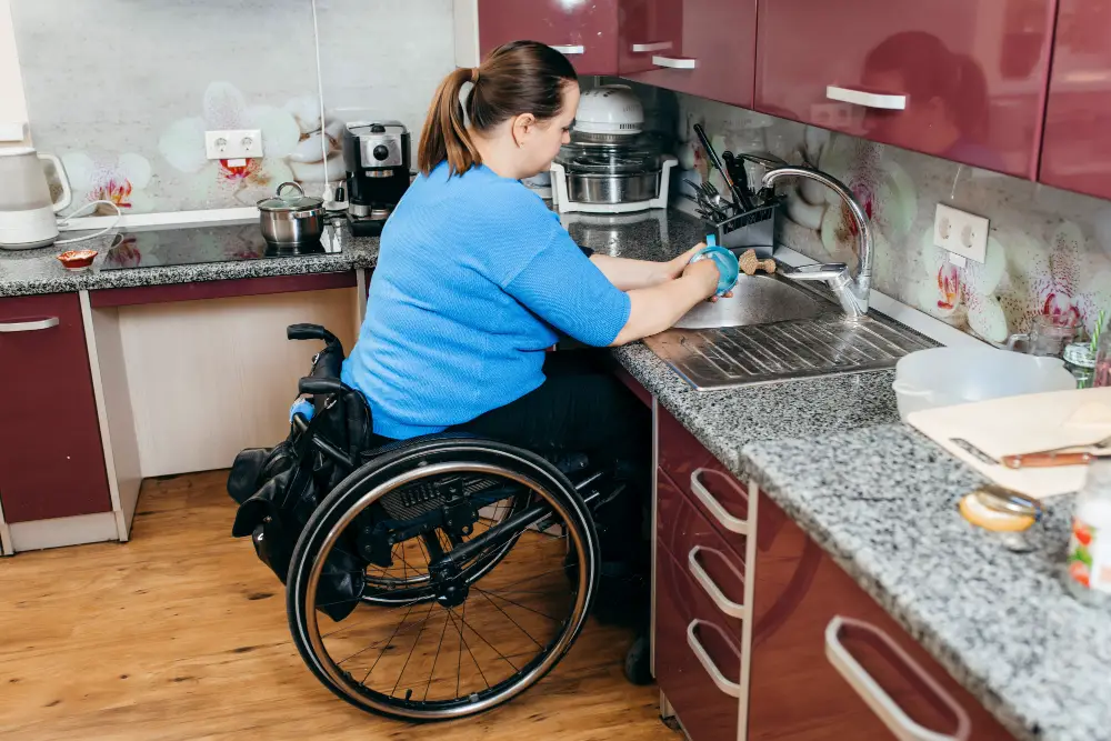 Kitchen Base Unit Dimensions for Wheelchair Users