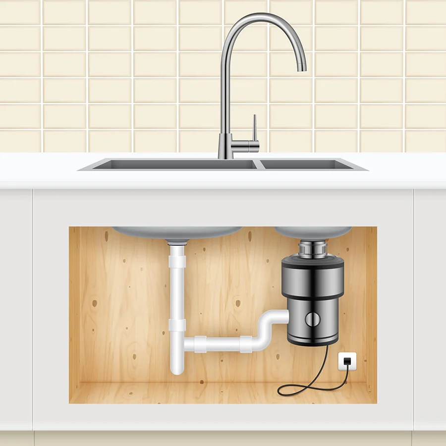 Kitchen Sink Garbage Disposal