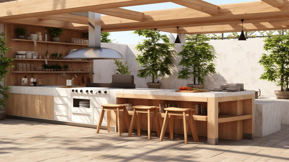 Lighting Solutions for Outdoor Kitchens Deck 