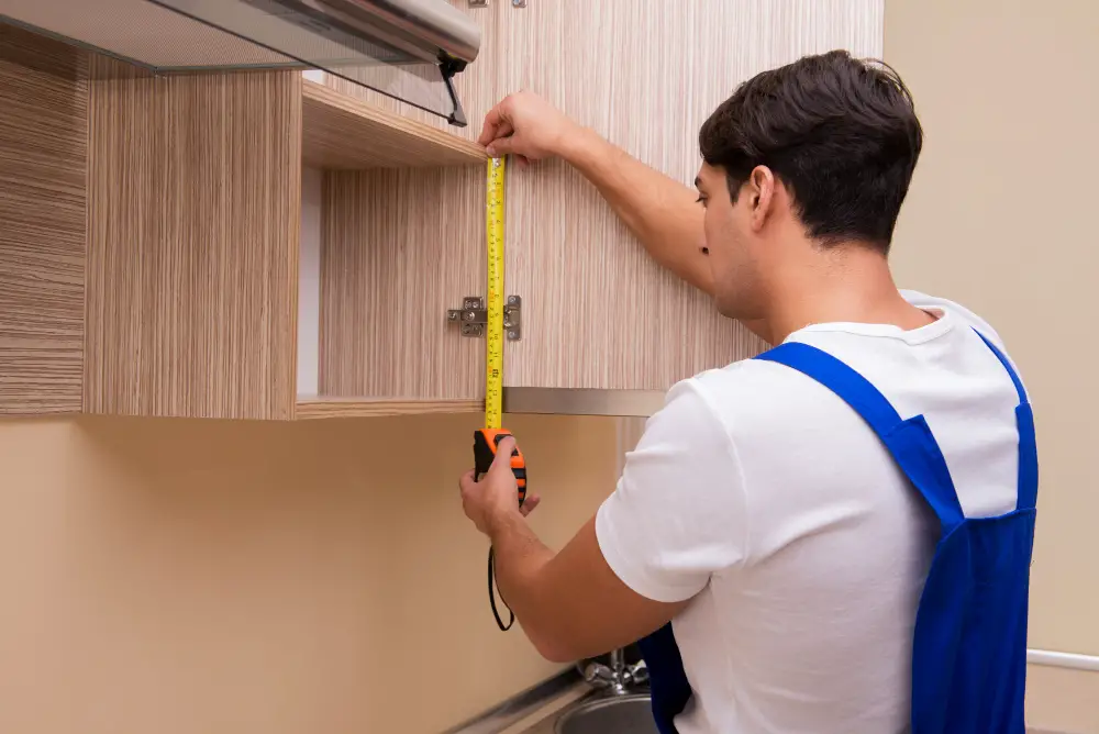 Measuring Cabinet Space for Kitchen Appliances