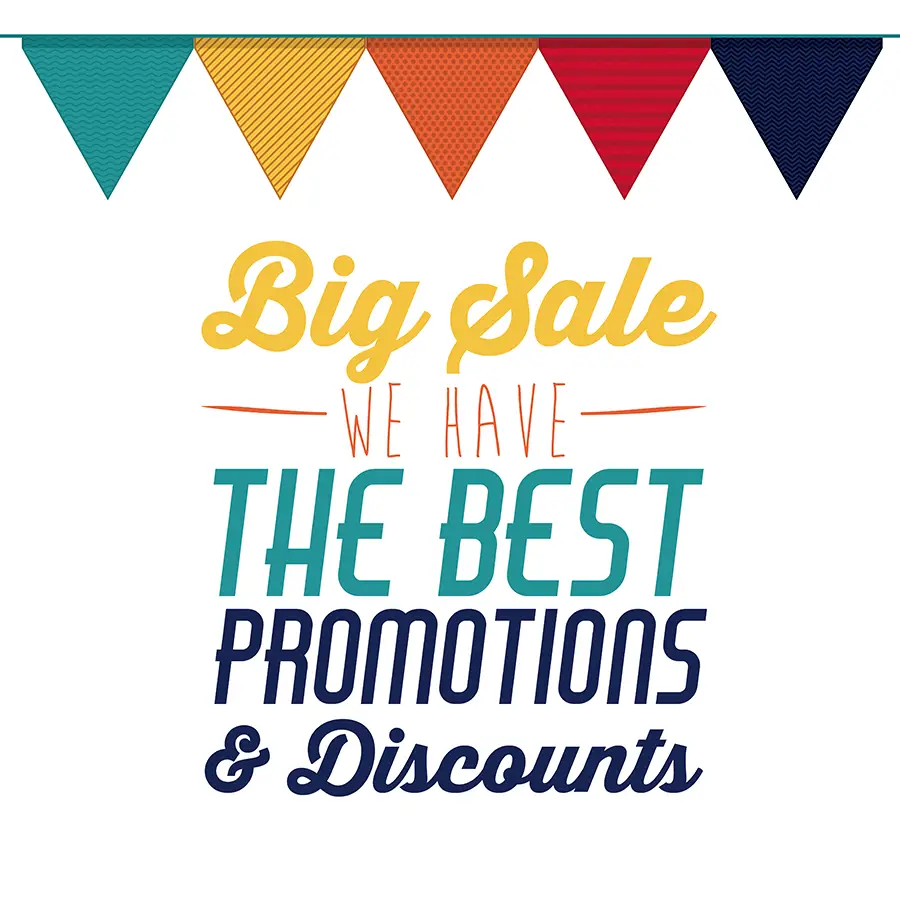 Promotions and discounts 