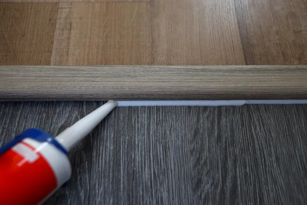 Silicone Caulk Laminate Wood Floor