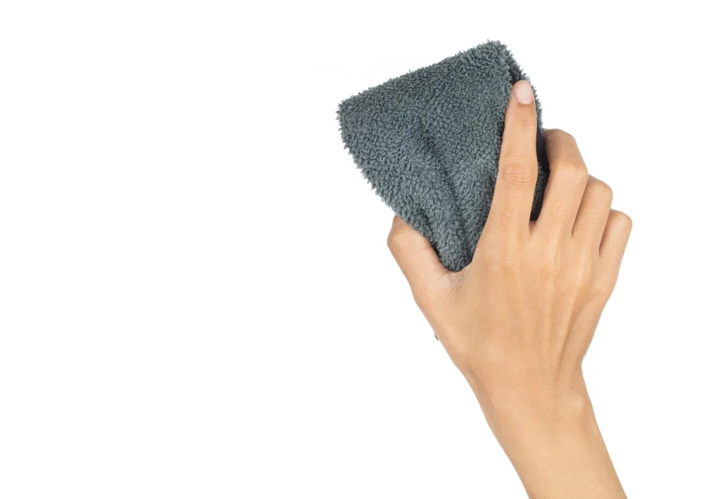 Wipe Down With Microfiber Cloth Cleaning Light Fixtures