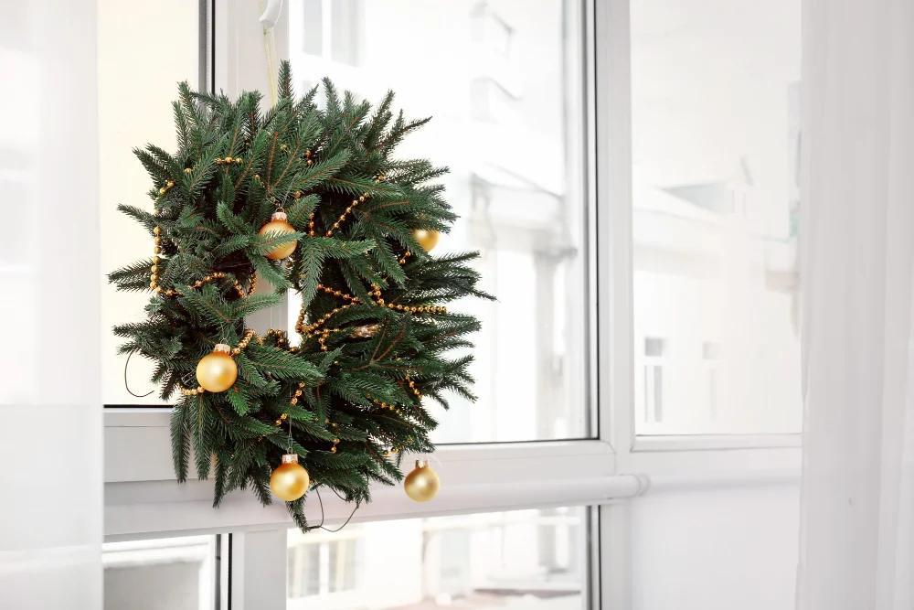 Wreaths for the Kitchen Window