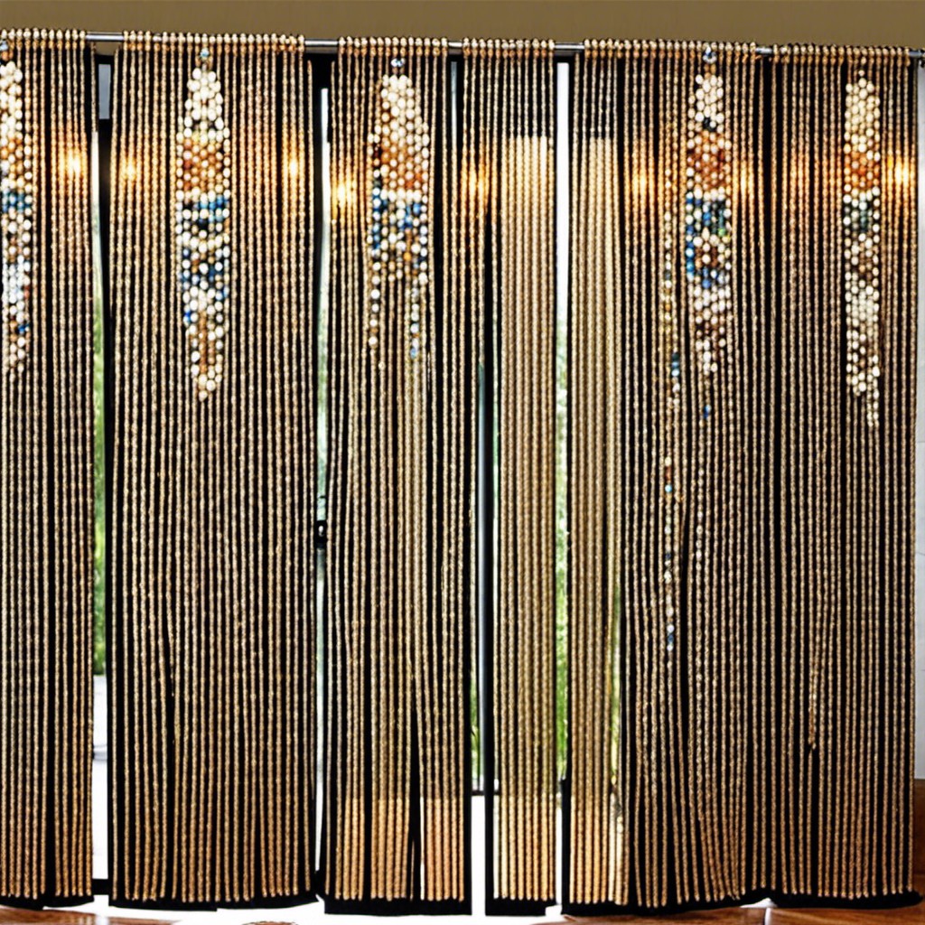 beaded door curtains