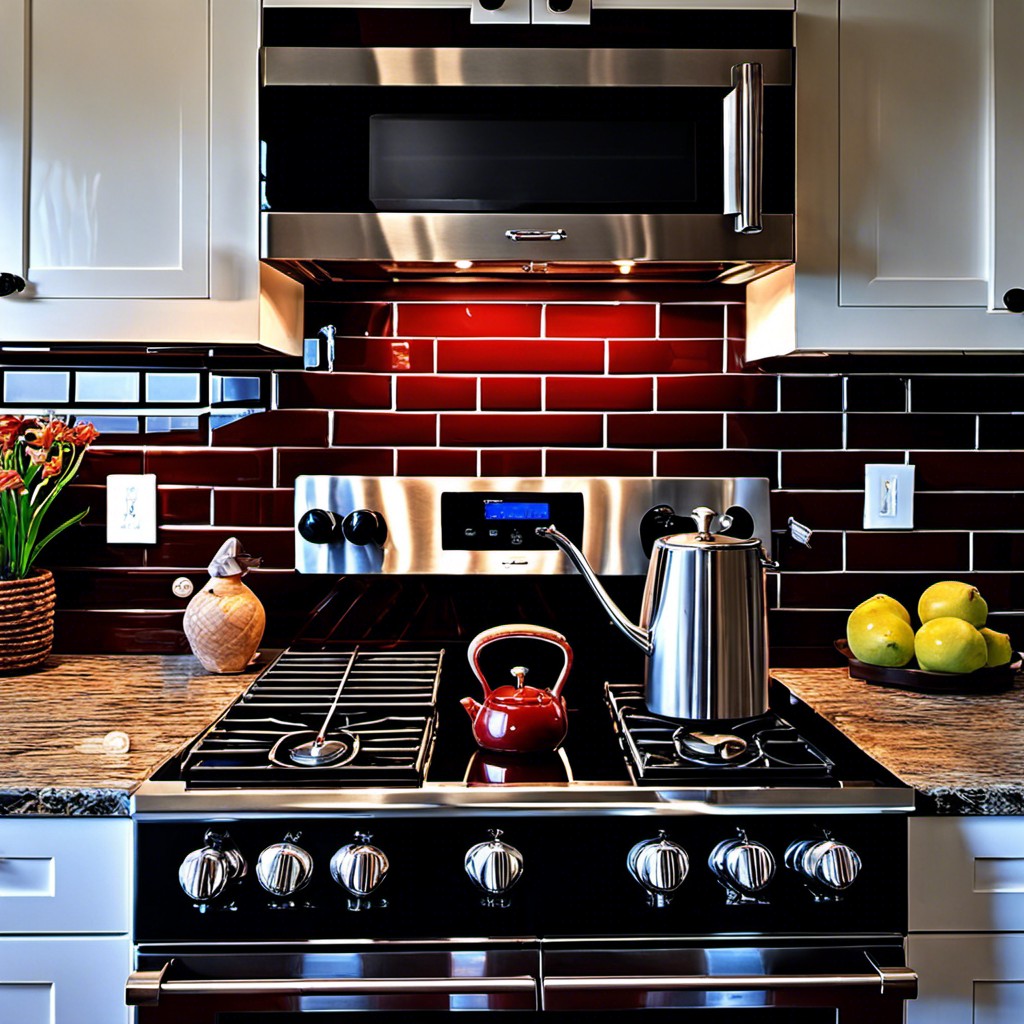 brick red tiles