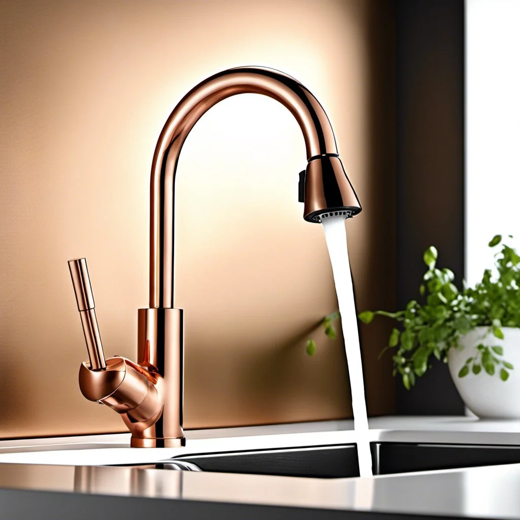 copper monoblock faucet