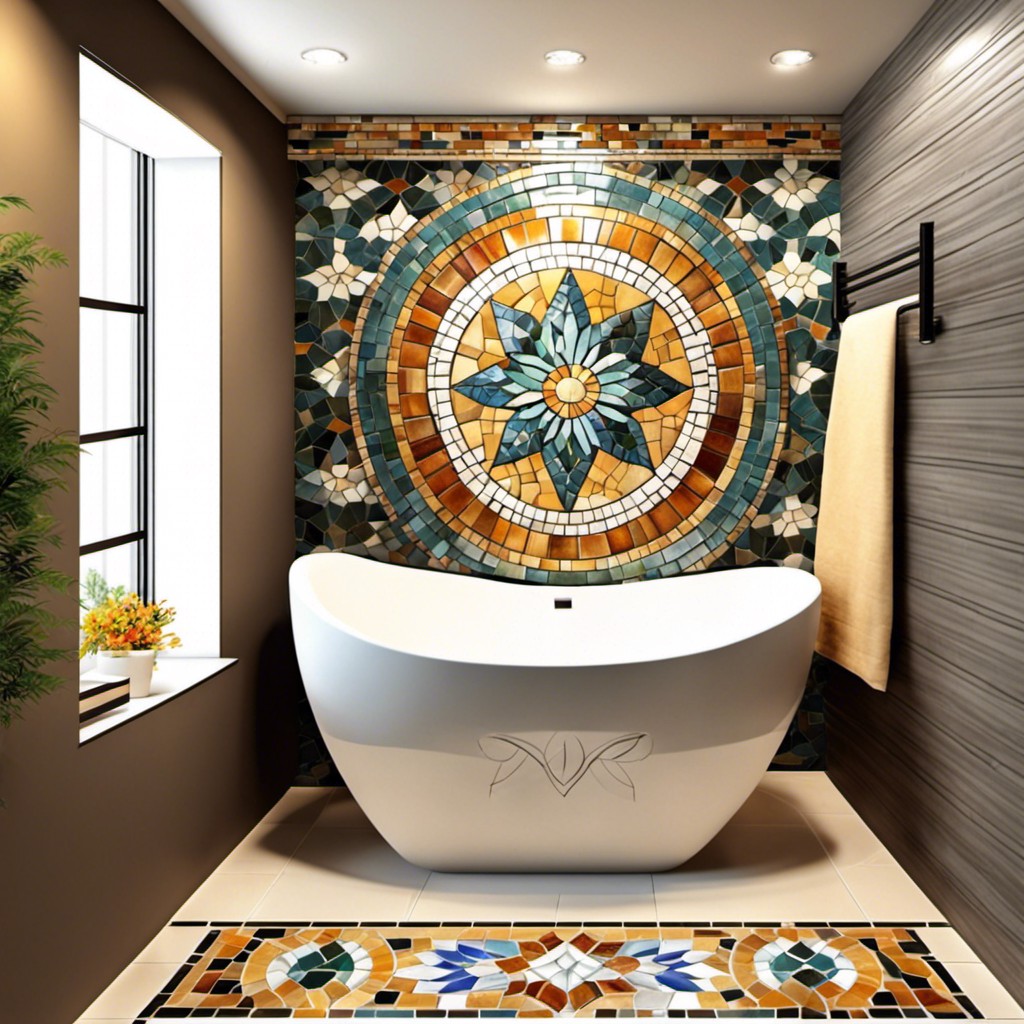 create a mosaic design