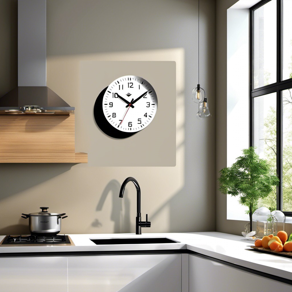 digital kitchen wall clock