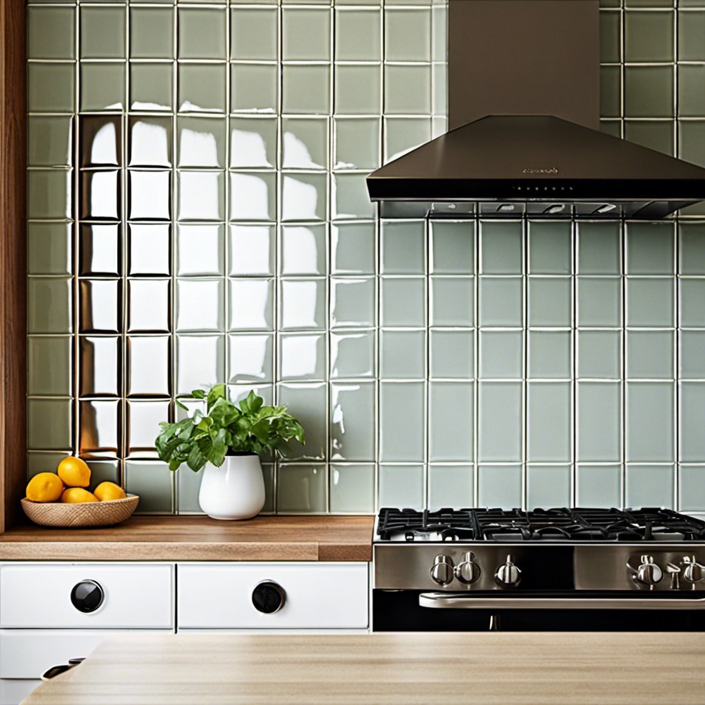 dual tone vertical subway tiles