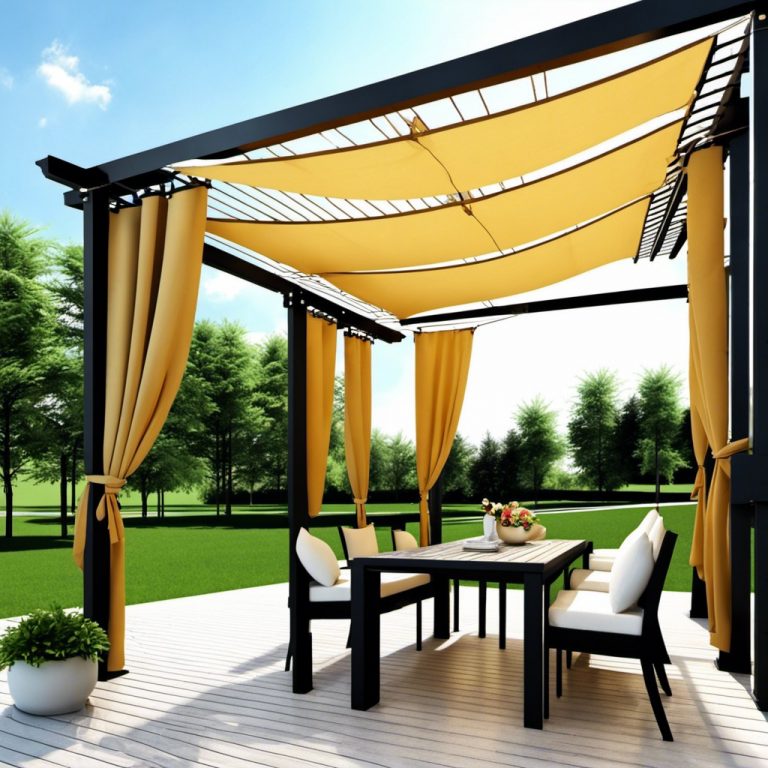 20 Innovative Pergola Screening Ideas for Maximum Outdoor Privacy