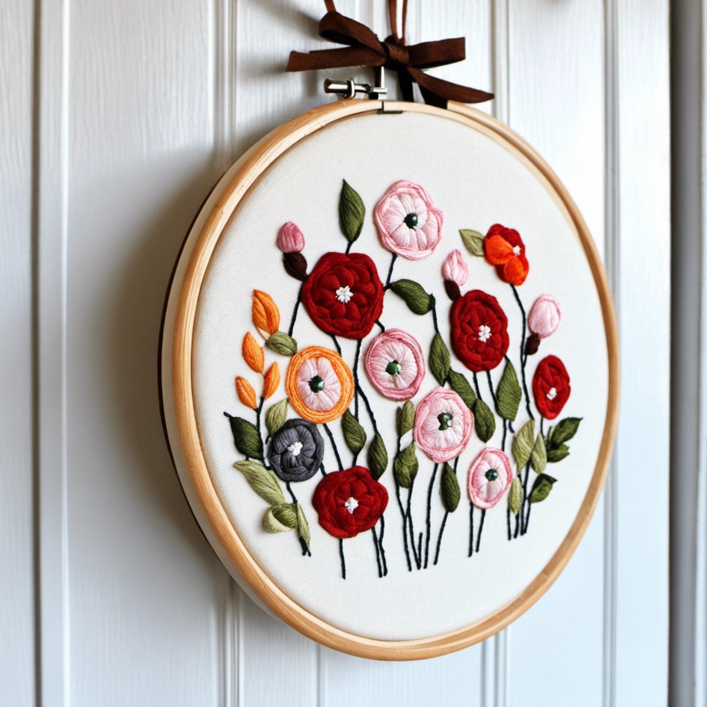 fabric embroidery hoops