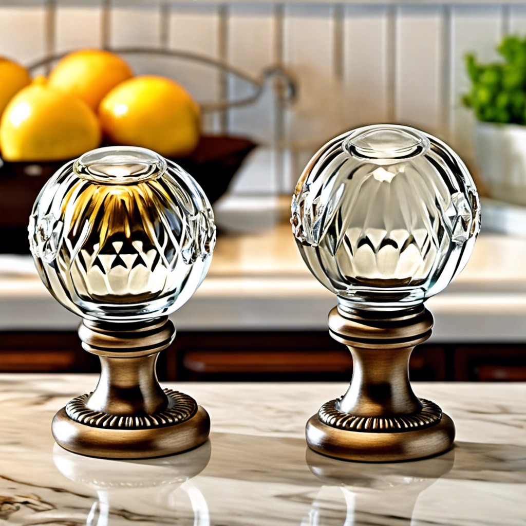 glass cabinet knobs