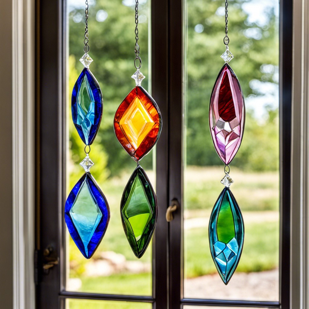 glass pendant suncatchers