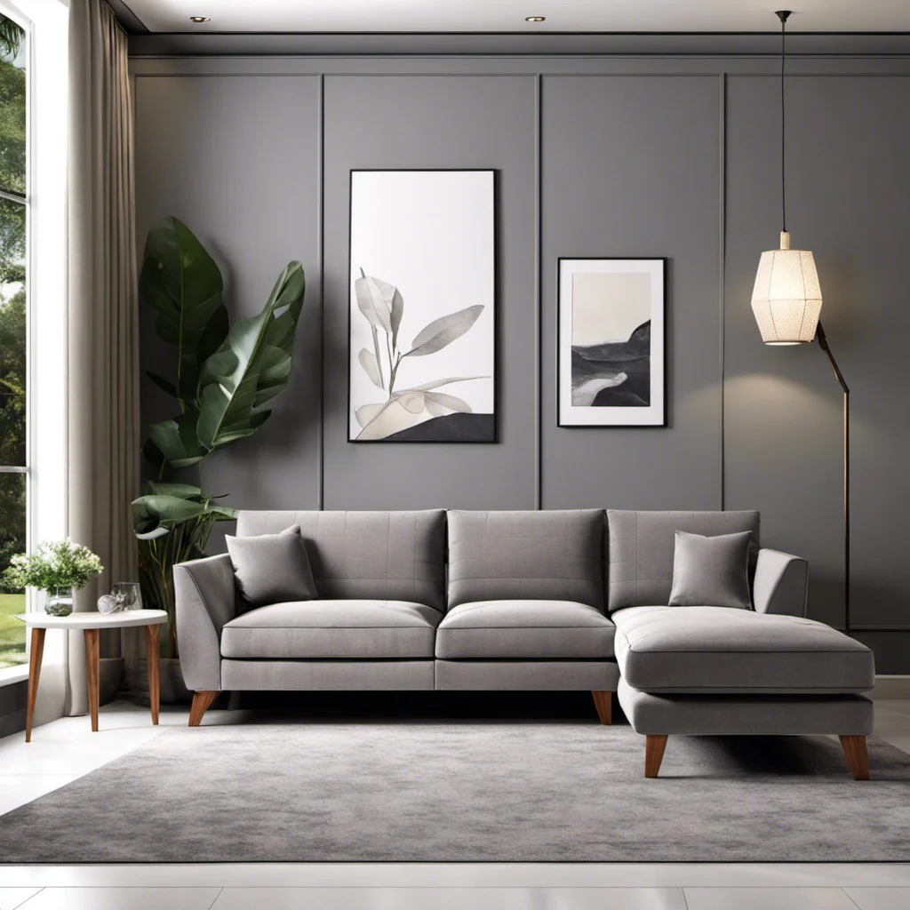 grey sectional sofa