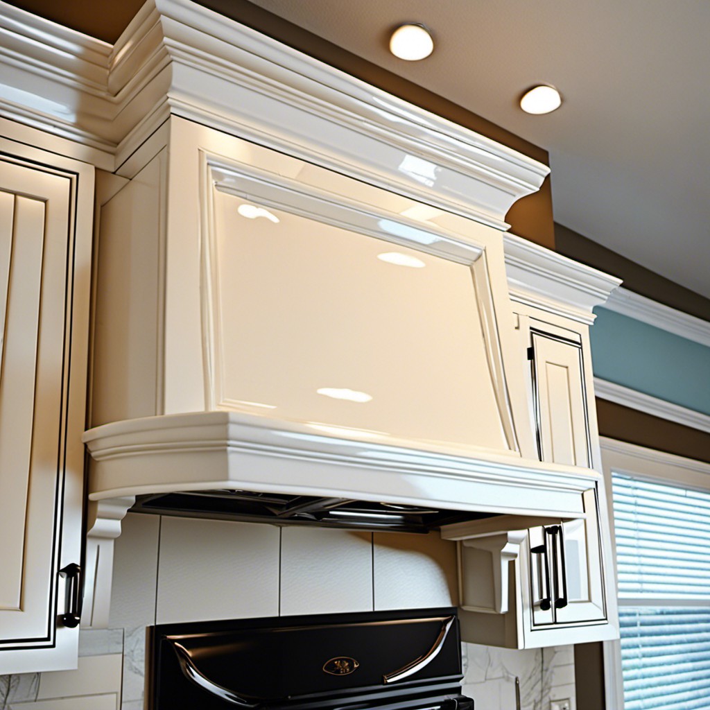 high gloss finish molding for a polished look