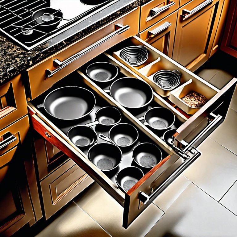 20 Pot and Pan Drawer Ideas for Ultimate Kitchen Storage Optimization