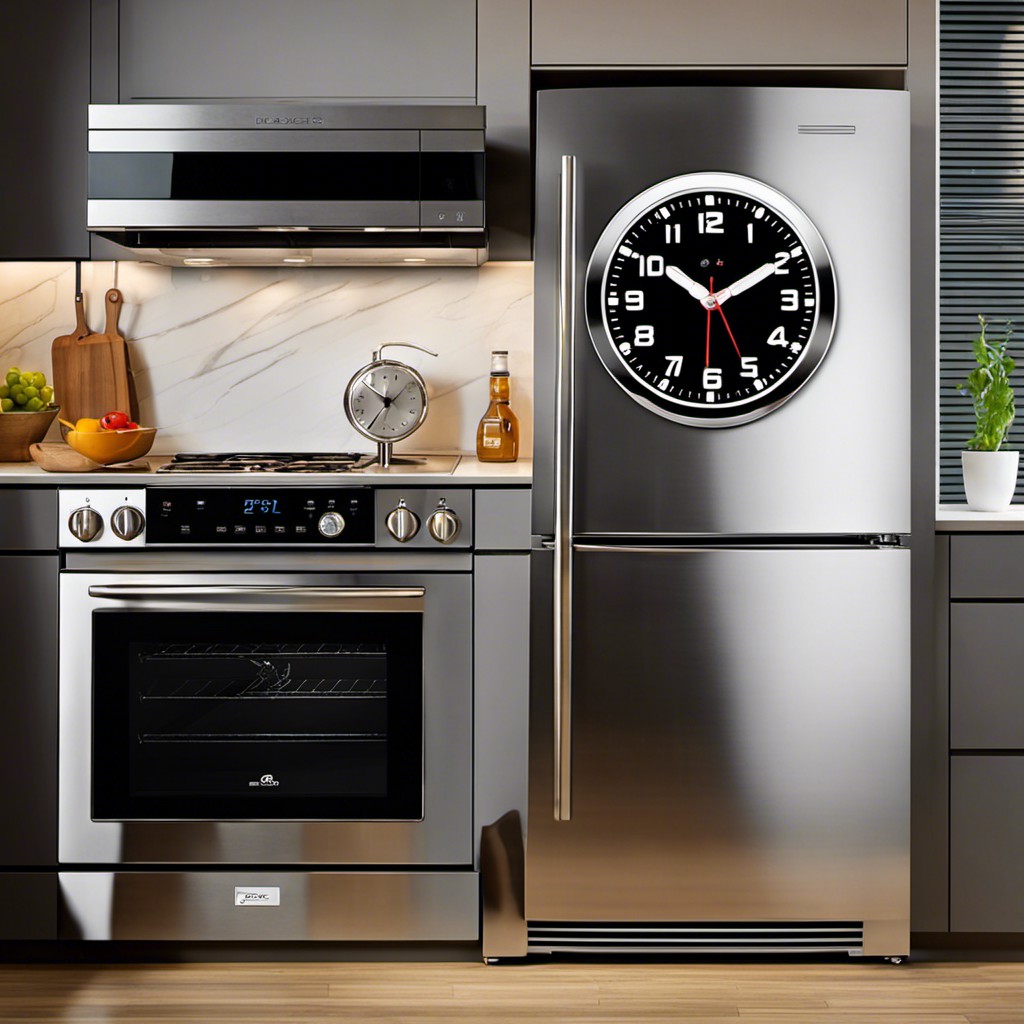 magnetic refrigerator clock