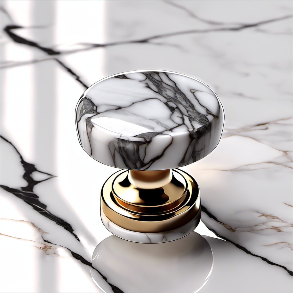 marble handle knobs