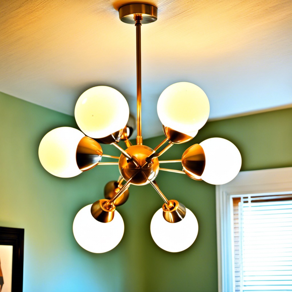 mid century modern sputnik chandelier