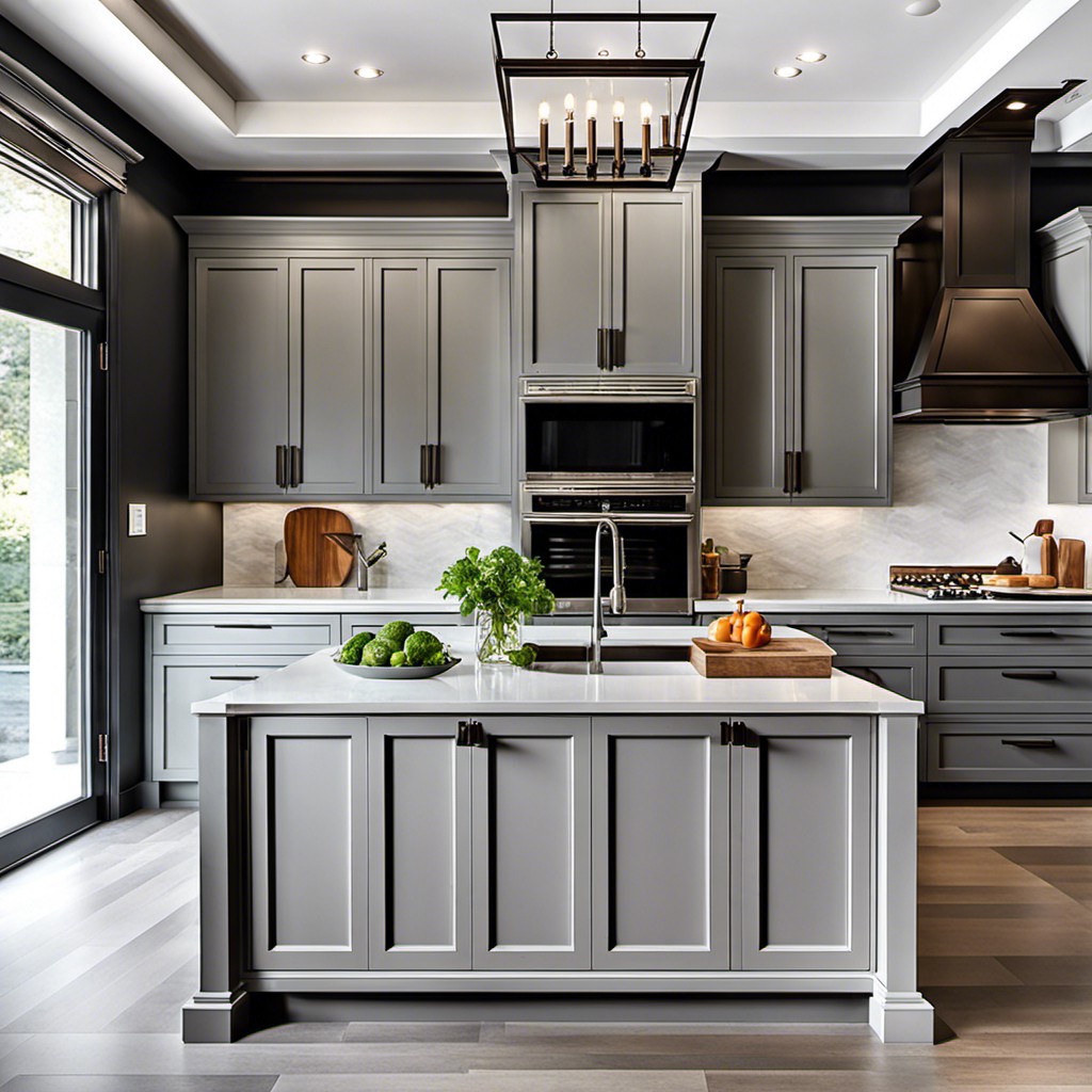 monochromatic molding for sleek style