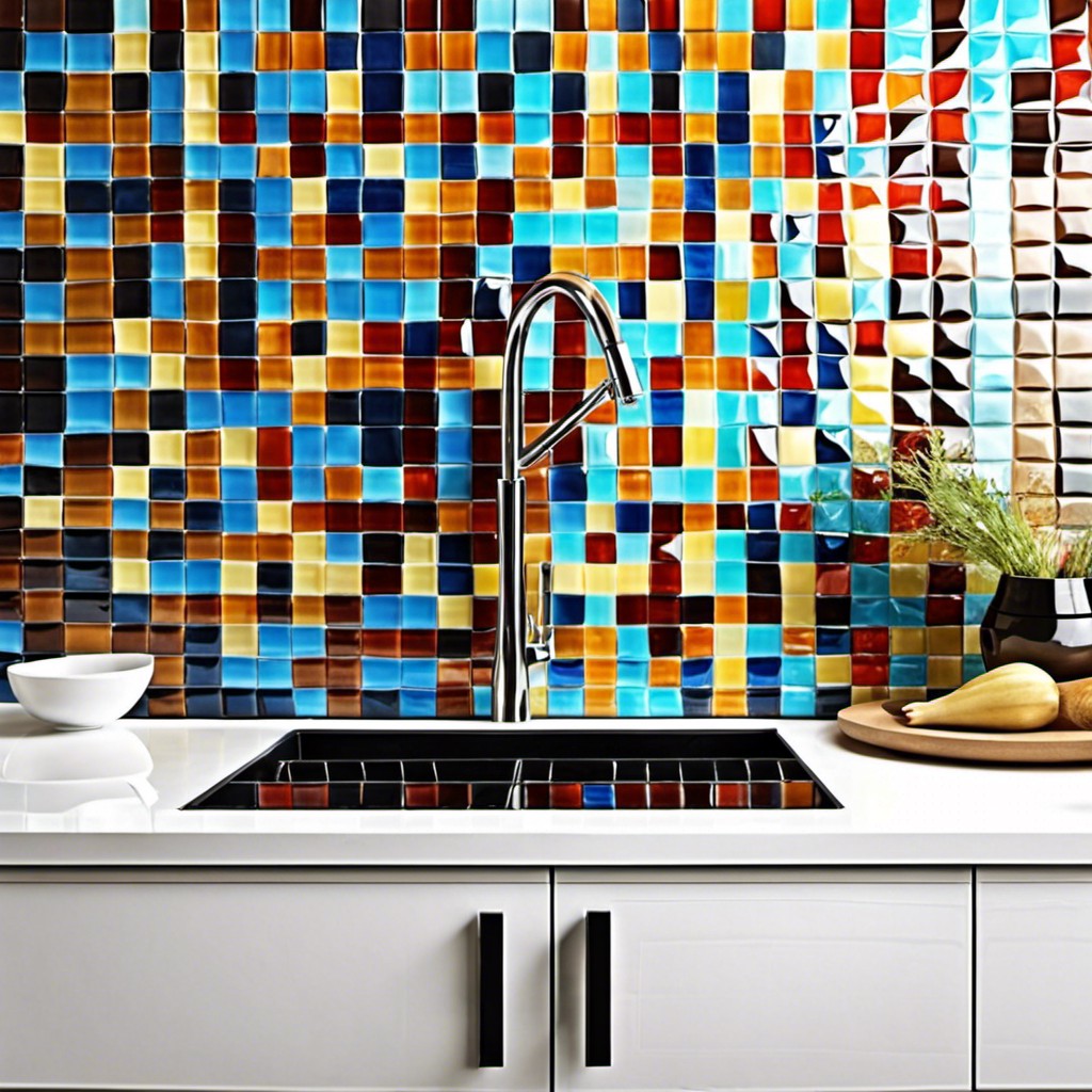 mosaic glass tiles