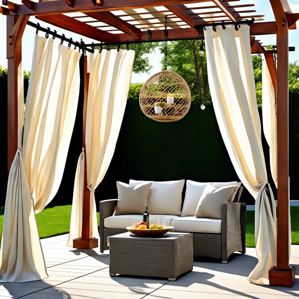 outdoor curtains