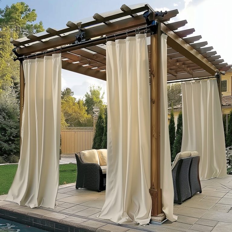 20 Innovative Pergola Screening Ideas for Maximum Outdoor Privacy