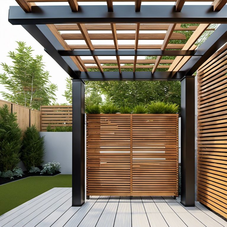 20 Innovative Pergola with Privacy Wall Ideas and Design Inspirations