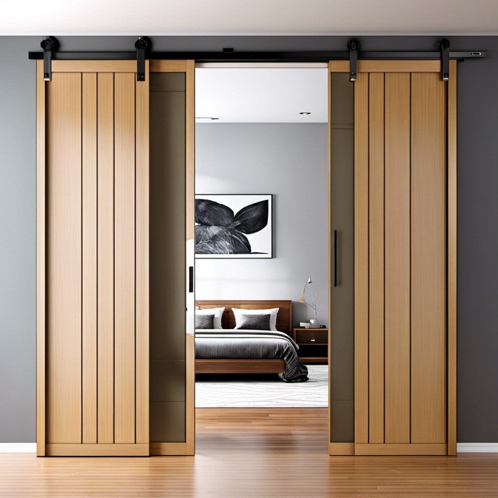 recessed track for sliding doors