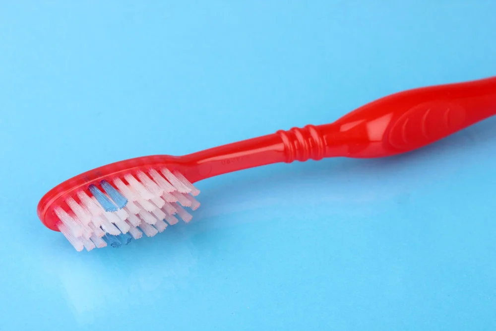 soft-bristled tootbrush for cleaning lights