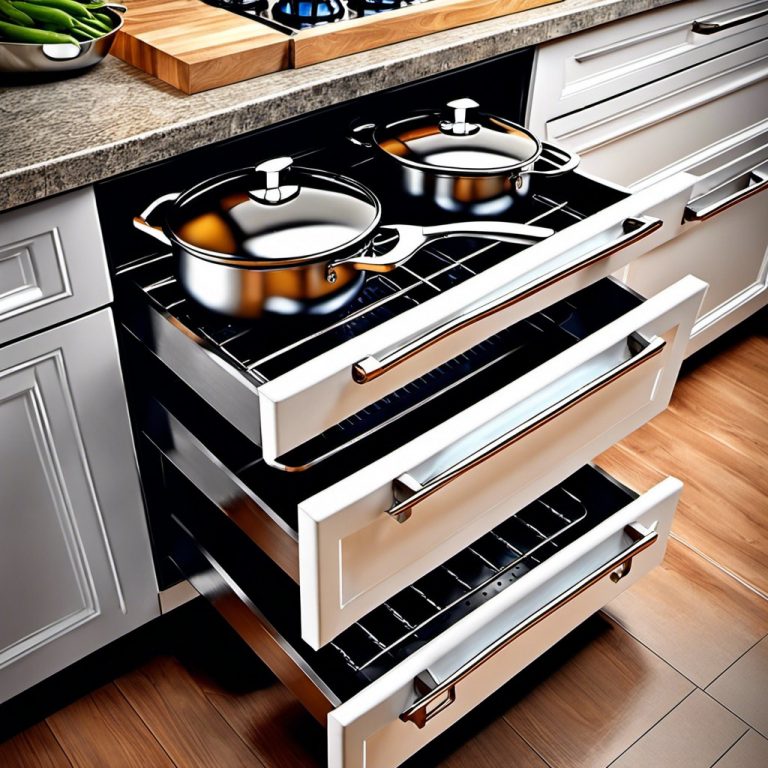 20 Pot and Pan Drawer Ideas for Ultimate Kitchen Storage Optimization