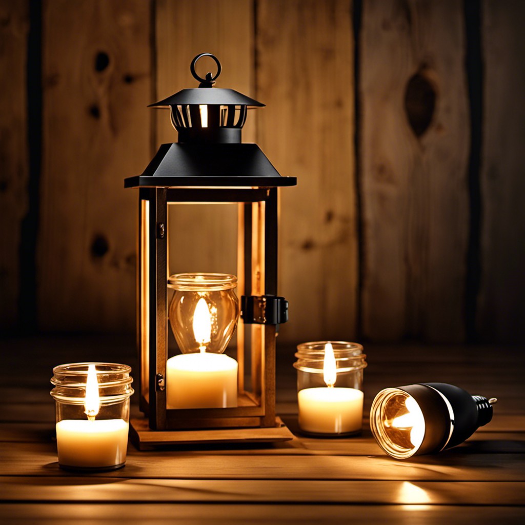 votive candle style track lights